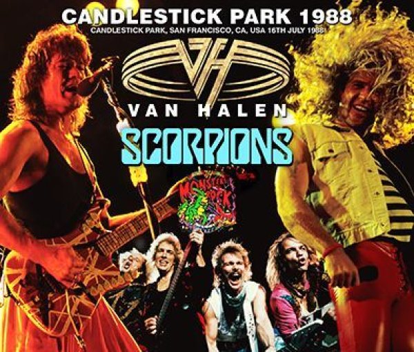 画像1: VAN HALEN / SCORPIONS - CANDLESTICK PARK 1988(3CDR) (1)