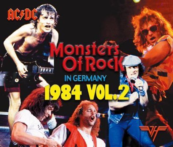 画像1: VAN HALEN, AC/DC - MONSTERS OF ROCK IN GERMANY 1984 VOL.2(4CDR) (1)