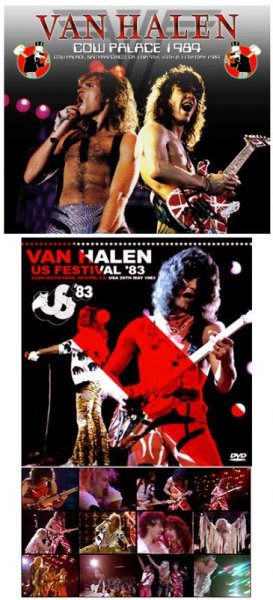 画像1: VAN HALEN - COW PALACE 1984(6CDR + Ltd Bonus DVDR) (1)