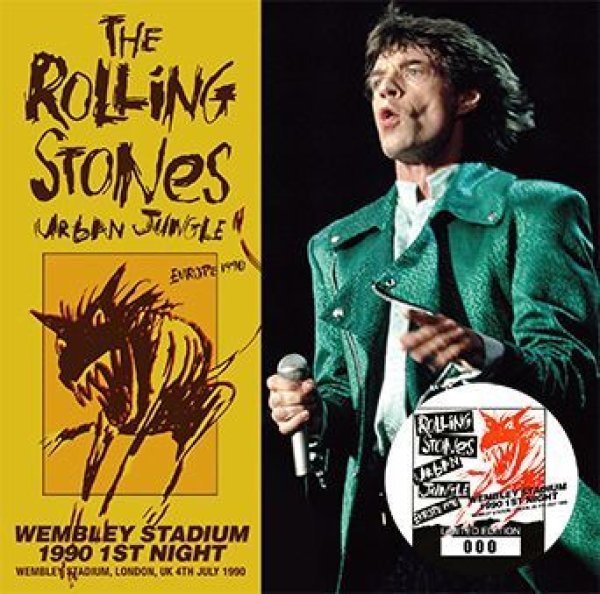 画像1: THE ROLLING STONES - WEMBLEY STADIUM 1990 1ST NIGHT(2CD) (1)