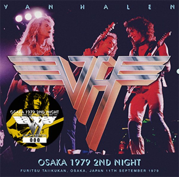 画像1: VAN HALEN - OSAKA 1979 2ND NIGHT(2CD)*2nd Press (1)