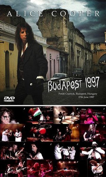 画像1: ALICE COOPER - BUDAPEST 1997(DVDR) (1)