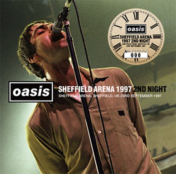 画像1: OASIS - SHEFFIELD ARENA 1997 2ND NIGHT(2CD) plus Bonus DVDR* Numbered Stickered Edition Only (1)