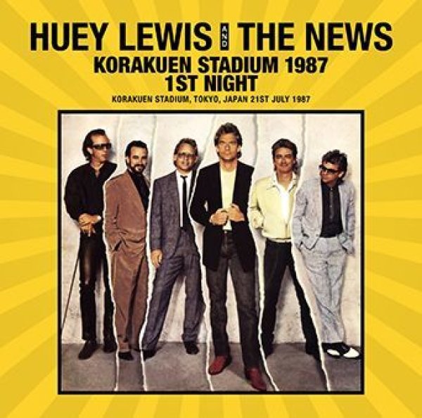 画像1: HUEY LEWIS & THE NEWS - KORAKUEN STADIUM 1987 1ST NIGHT(2CDR)★ (1)
