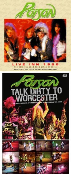 画像1: POISON - LIVE INN 1986(1CDR + Ltd Bonus DVDR) (1)