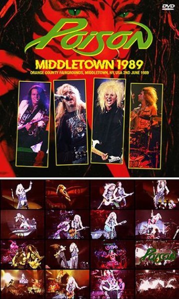 画像1: POISON - MIDDLETOWN 1989(2DVDR) (1)