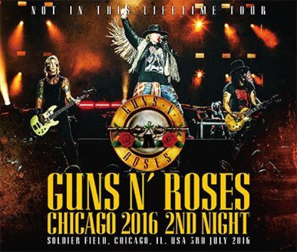 画像1: GUNS N' ROSES - CHICAGO 2016 2ND NIGHT(3CD) (1)