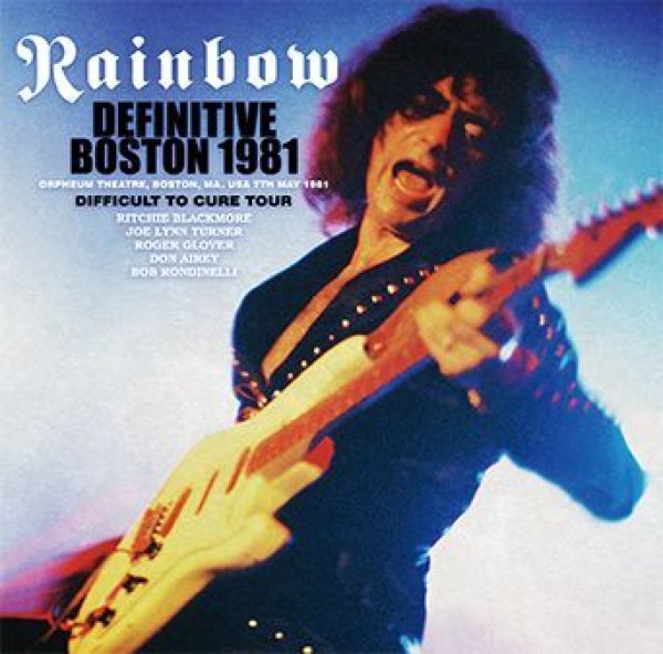 画像1: RAINBOW - DEFINITIVE BOSTON 1981(2CD) (1)