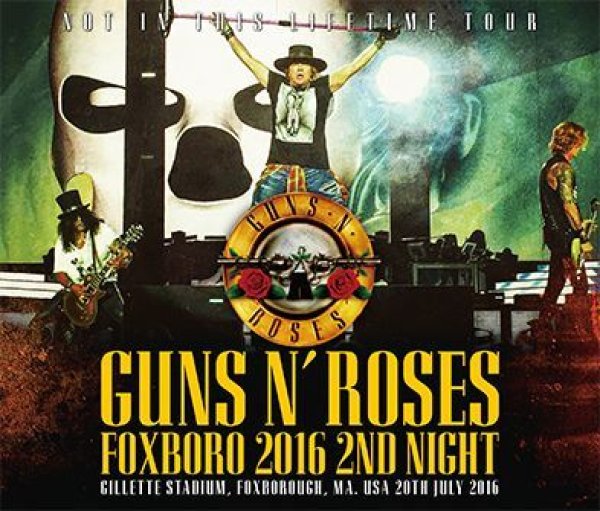 画像1: GUNS N' ROSES - FOXBORO 2016 2ND NIGHT(3CD) (1)