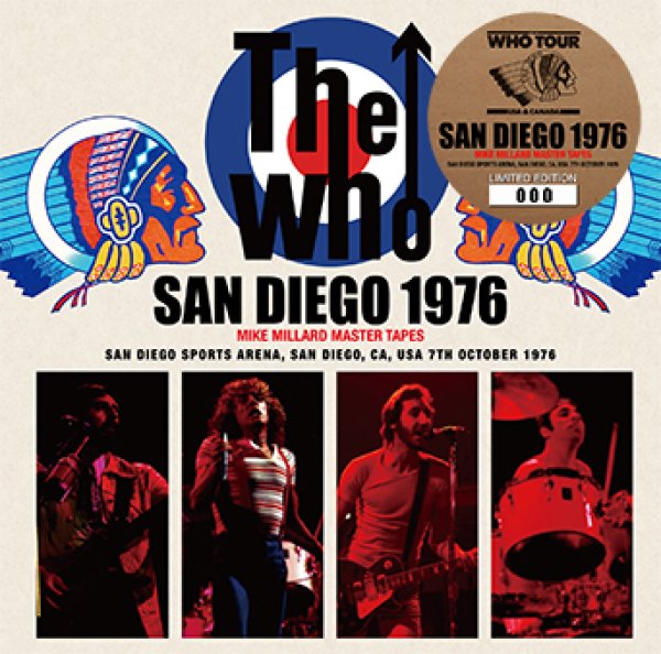 画像1: THE WHO - SAN DIEGO 1976: MIKE MILLARD MASTER TAPES(2CD) (1)