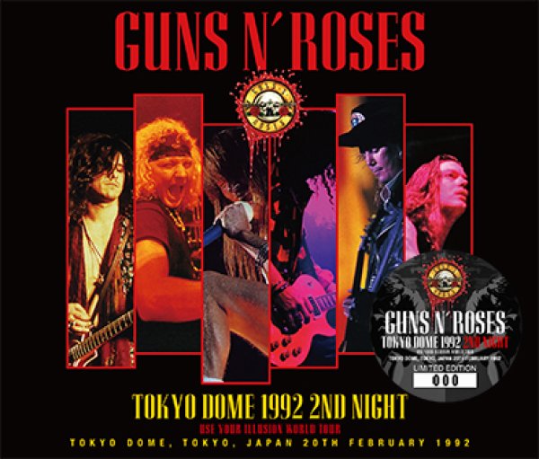 画像1: GUNS N' ROSES - TOKYO DOME 1992 2ND NIGHT(3CD) (1)