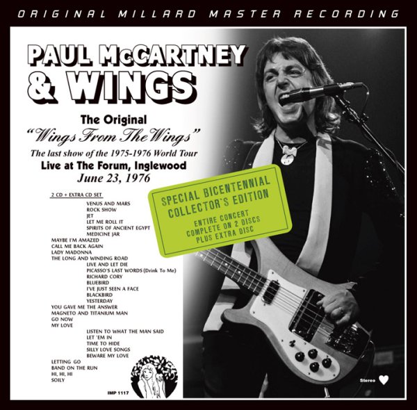 画像3: WINGS - WINGS FROM THE WINGS: ORIGINAL MILLARD MASTER RECORDING (2CD+Extra CD) (3)