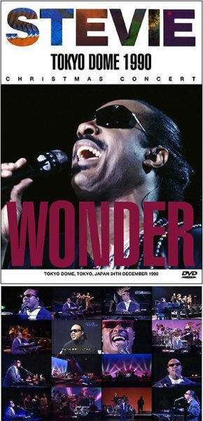 画像1: STEVIE WONDER - TOKYO DOME 1990(DVDR) (1)