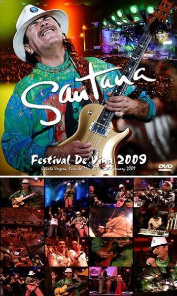 画像1: 【取り寄せ】SANTANA - FESTIVAL DE VINA 2009(DVDR) (1)