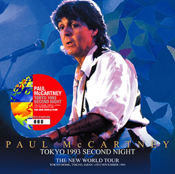 画像1: PAUL McCARTNEY - TOKYO 1993 SECOND NIGHT(2CD)*2nd Press (1)