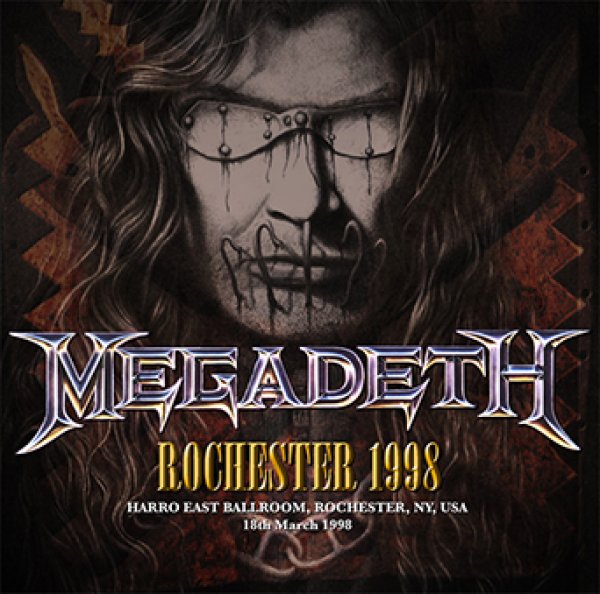 画像1: 【取り寄せ】MEGADETH - ROCHESTER 1998(1CDR) (1)