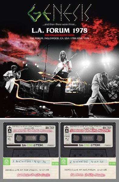 画像1: GENESIS - L.A. FORUM 1978: MIKE MILLARD MASTER TAPES(2CDR (1)