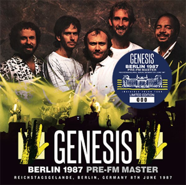 画像1: GENESIS - BERLIN 1987: PRE-FM MASTER(2CD) (1)