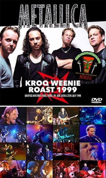 画像1: METALLICA - KROQ WEENIE ROAST 1999(DVDR) (1)