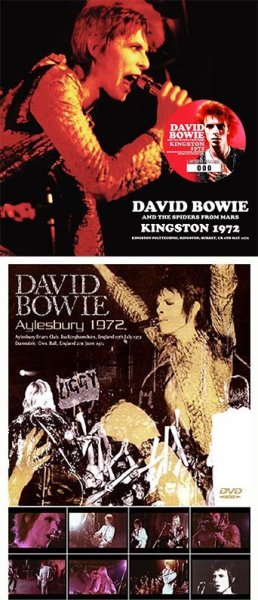 画像1:  DAVID BOWIE - KINGSTON 1972(1CD) plus Bonus DVDR* Numbered Stickered Edition Only (1)