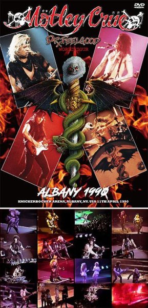 画像1: MOTLEY CRUE - ALBANY 1990(DVD) (1)