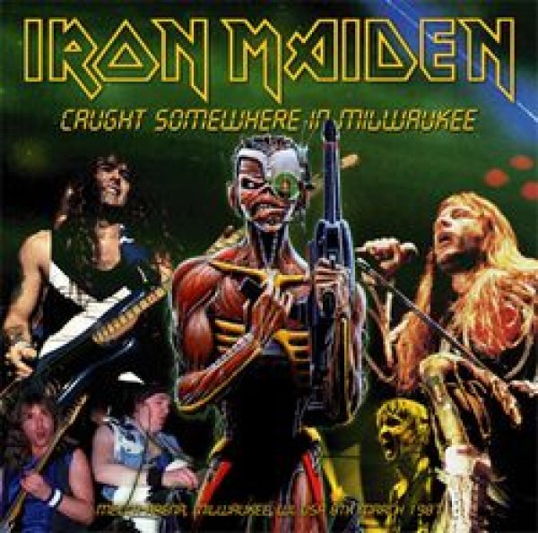 画像1: 【取り寄せ】IRON MAIDEN - CAUGHT SOMEWHERE IN MILWAUKEE(2CD) (1)