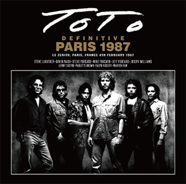 画像1: TOTO - DEFINITIVE PARIS 1987(2CD) (1)