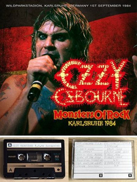 画像1: OZZY OSBOURNE - MONSTERS OF ROCK: KARLSRUHE 1984(1CDR) (1)