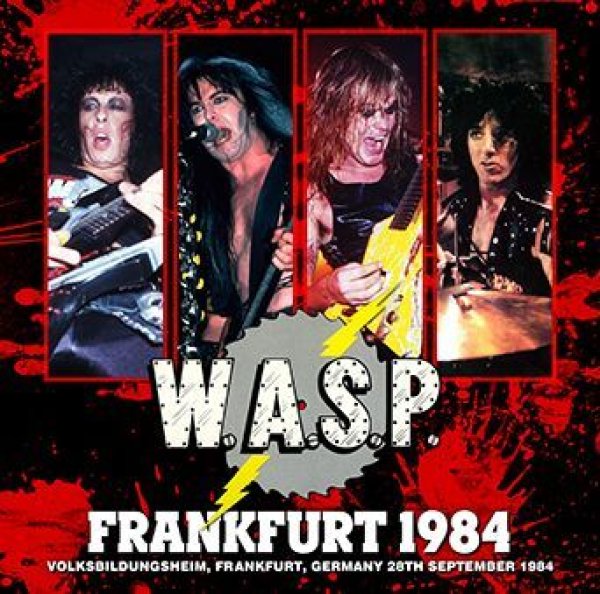 画像1: W.A.S.P. - FRANKFURT 1984(1CDR)  (1)