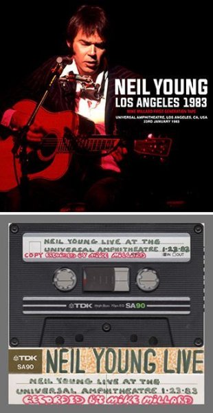 画像1: NEIL YOUNG - LOS ANGELES 1983: MIKE MILLARD FIRST GENERATION TAPE(2CDR) (1)