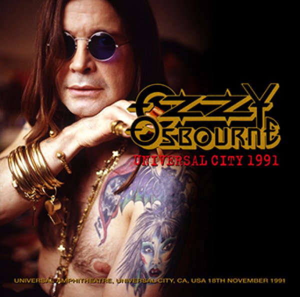 画像1: OZZY OSBOURNE - UNIVERSAL CITY 1991(2CDR) (1)