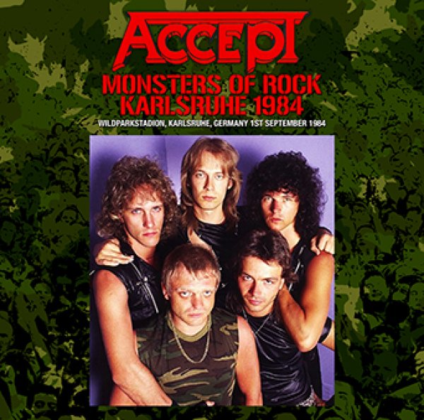 画像1: ACCEPT - MONSTERS OF ROCK: KARLSRUHE 1984(1CDR) (1)