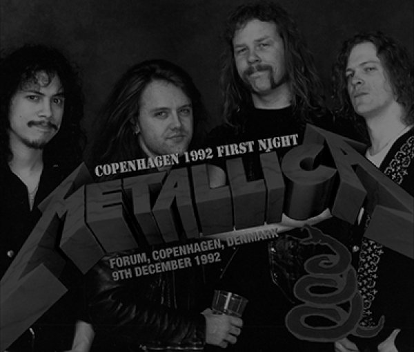 画像1: METALLICA - COPENHAGEN 1992 1ST NIGHT(3CDR) (1)