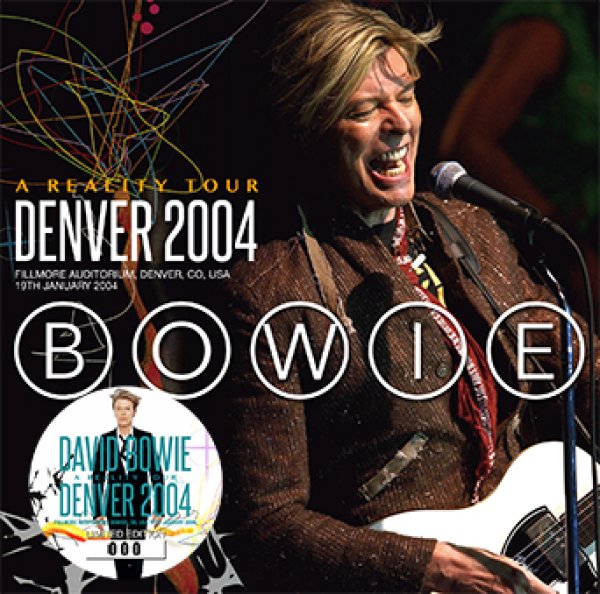 画像1: DAVID BOWIE - DENVER 2004(2CD) plus Bonus DVDR* Numbered Stickered Edition Only (1)