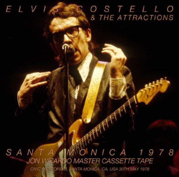 画像1: ELVIS COSTELLO & THE ATTRACTIONS - SANTA MONICA 1978: JON WIZARDO MASTER CASSETTE TAPE(1CDR) (1)