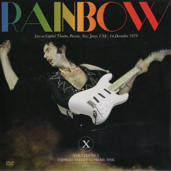 画像1: 【取り寄せ】RAINBOW - LIVE IN PASSAIC 1979 "COLOR VERSION" (DVD) (1)