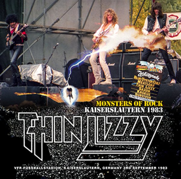 画像1: THIN LIZZY - MONSTERS OF ROCK: KAISERSLAUTERN 1983(1CDR) (1)