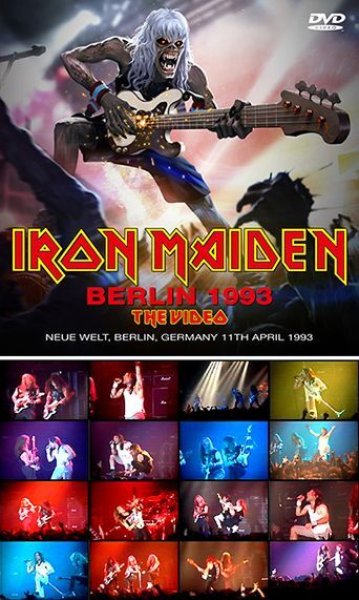 画像1: IRON MAIDEN - BERLIN 1993 THE VIDEO(DVDR) (1)