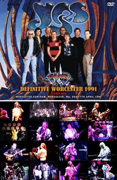 画像1: YES - DEFINITIVE WORCESTER 1991: 2 CAM MIX(3DVDR) (1)