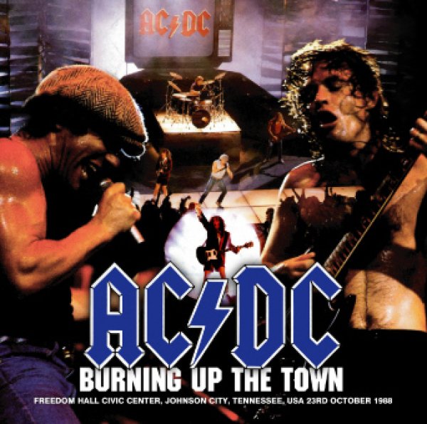AC/DC　navy-blue　BURNING　UP　THE　TOWN(2CDR)