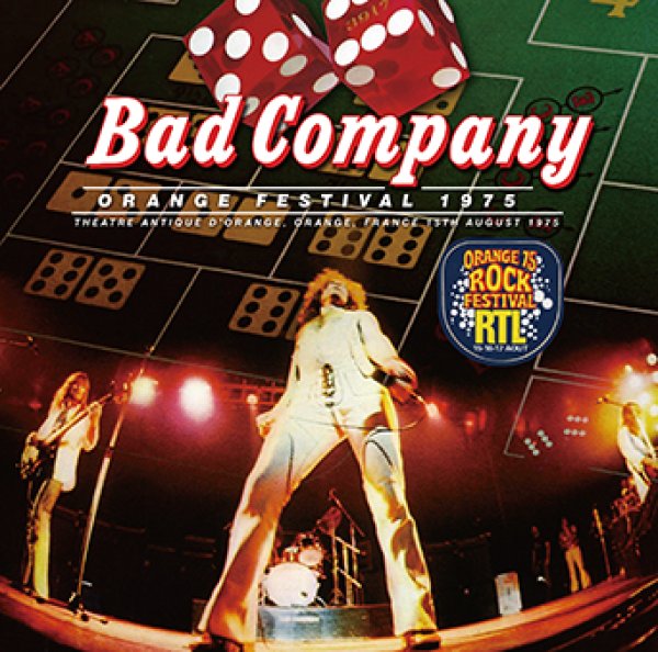 画像1: BAD COMPANY - ORANGE FESTIVAL 1975(1CDR) (1)