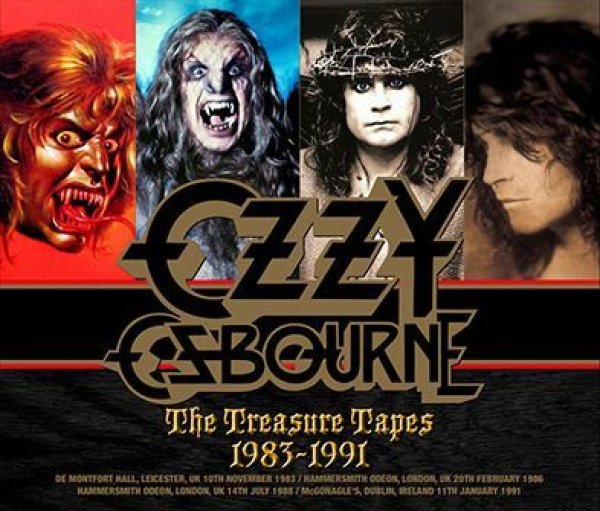 画像1: OZZY OSBOURNE - THE TREASURE TAPES 1983-1991(4CDR) (1)