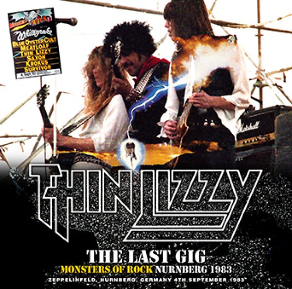 画像1: THIN LIZZY - THE LAST GIG: MONSTERS OF ROCK NURNBERG 1983(1CDR) (1)