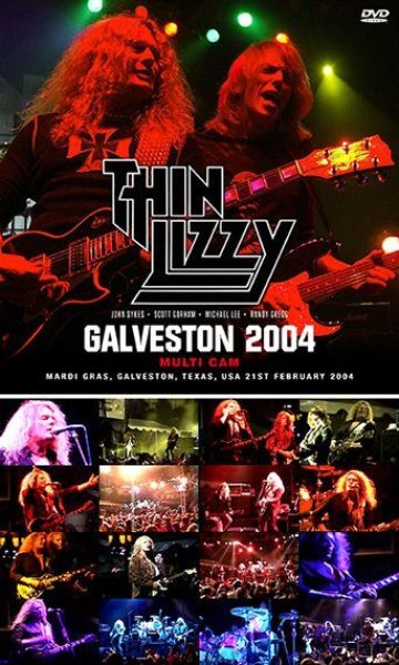 画像1: THIN LIZZY - GALVESTON 2004 MULTI CAM(DVDR) (1)
