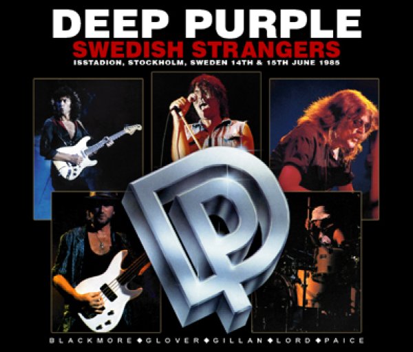 画像1: DEEP PURPLE - SWEDISH STRANGERS: STOCKHOLM 1985(4CDR) (1)