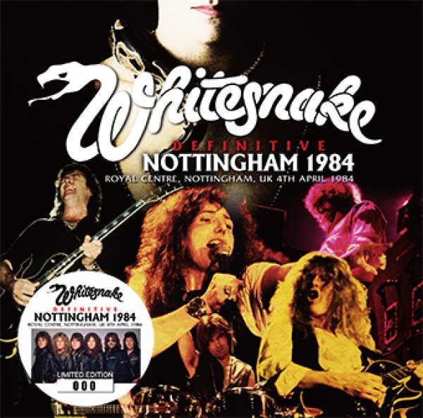 画像1: WHITESNAKE - DEFINITIVE NOTTINGHAM 1984(2CD)★ (1)