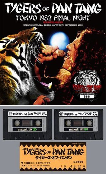 画像1: 【取り寄せ】TYGERS OF PANG TANG - TOKYO 1982 FINAL NIGHT: DEFINITIVE MASTER(2CD) (1)