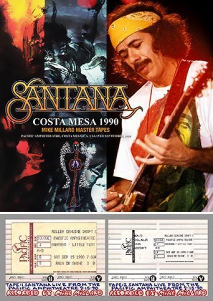 画像1: 【取り寄せ】SANTANA - COSTA MESA 1990: MIKE MILLARD MASTER TAPES(2CDR) (1)