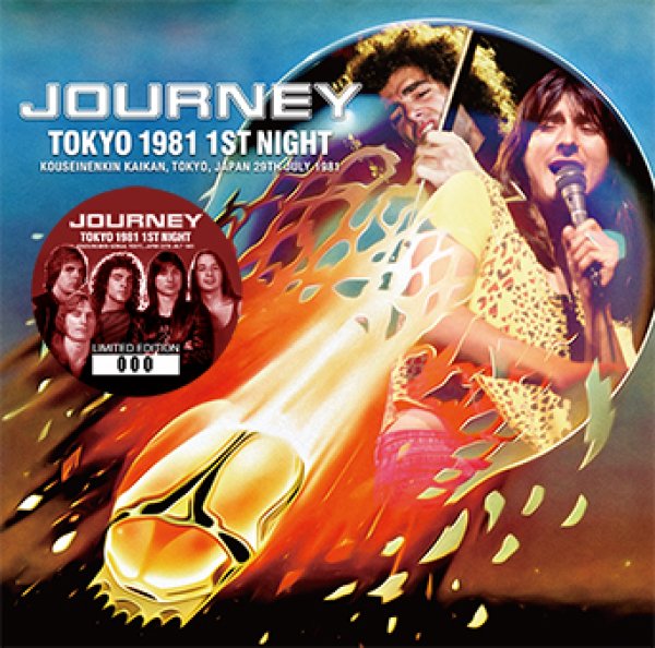 画像1: JOURNEY - TOKYO 1981 1ST NIGHT(2CD) plus Bonus DVDR* Numbered Stickered Edition Only (1)