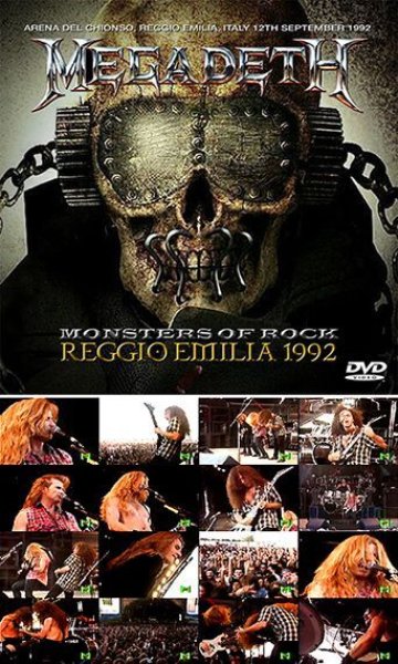 画像1: 【近日入荷】MEGADETH - MONSTERS OF ROCK: REGGIO EMILIA 1992(DVDR) (1)